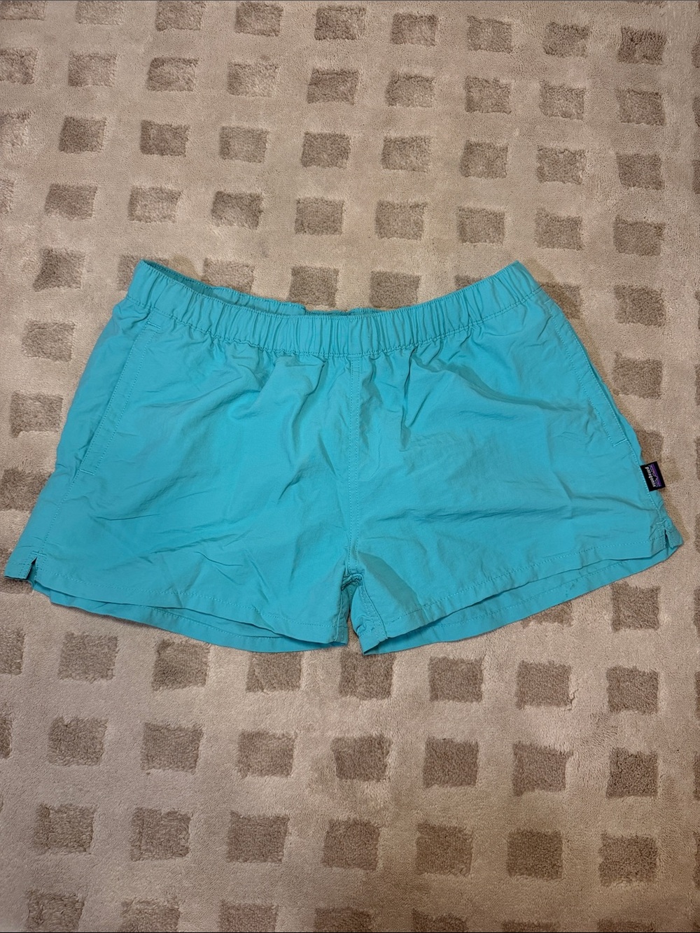 Patagonia Women's Turquoise Athletic Shorts